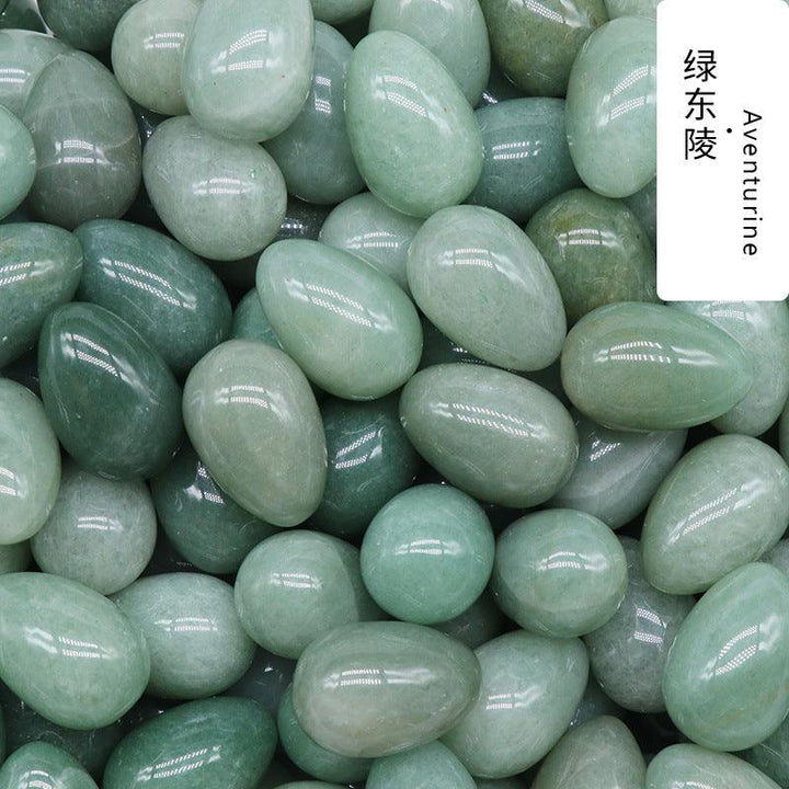 30Mm Small Egg Shaped Crystal Jade Egg - MLD Wholesale Crystals