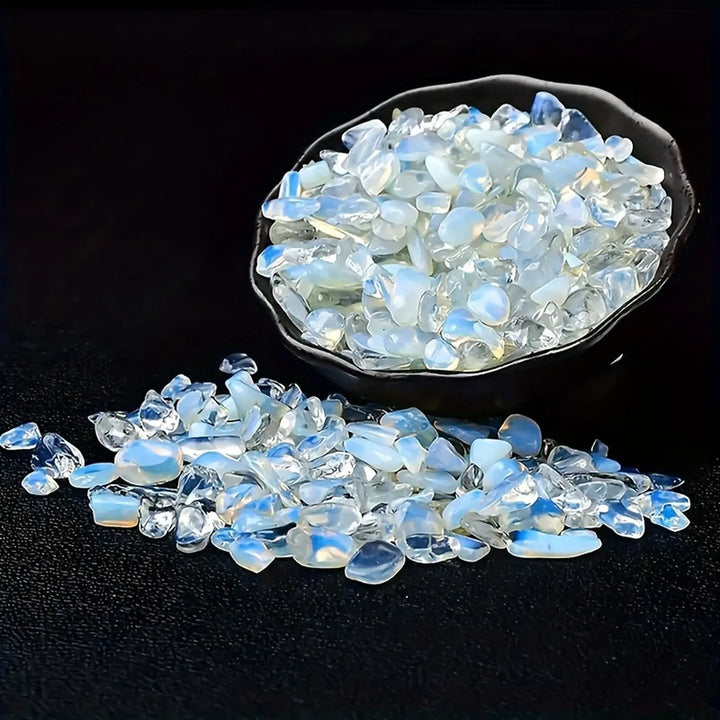 Opal Gravel Crystal Chips Healing Magic Quartz Stone Ornaments