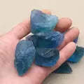 1pcs blue fluorite crystal