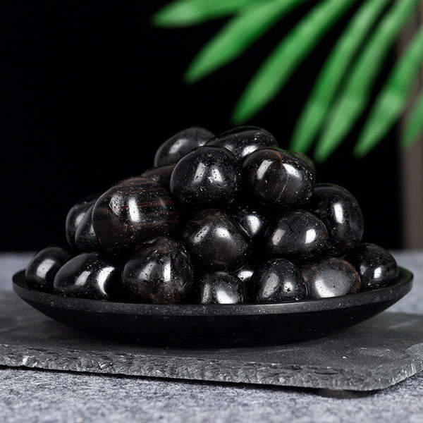 Natural Obsidian Crystal Tumbles Healing Stones