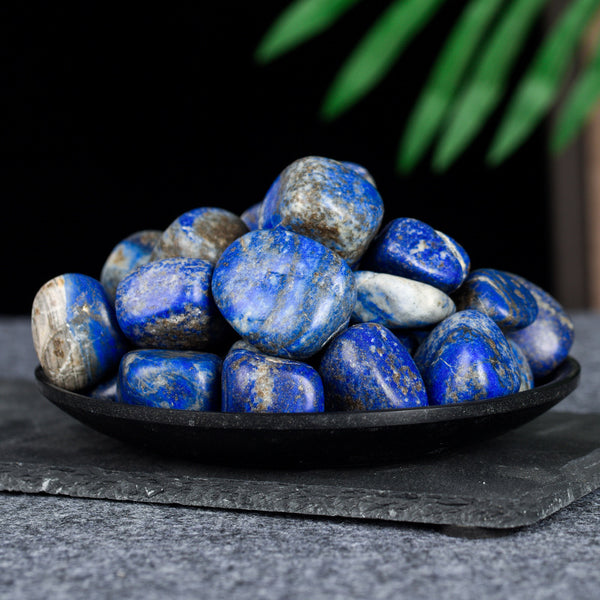 Natural Lapis Lazuli Crystal Tumbles - Healing Stones Wholesale