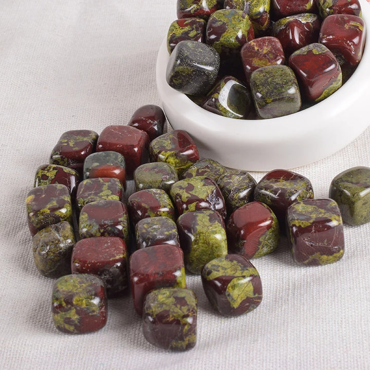 Tumbled Stones Bulk Natural Dragon Blood Stone Healing Crystals