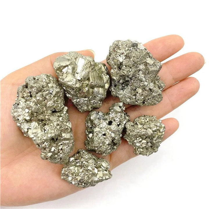 Wholesale Natural Stones Pyrite Crystal Cluster Irregular Stone