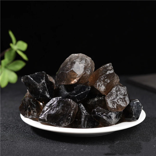 Wholesale Natural Smoky Quartz Raw Rough Stone Mine Tea Crystal