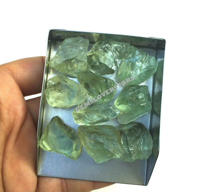 Wholesale Antique Raw Natural Green Amethyst Gemstone