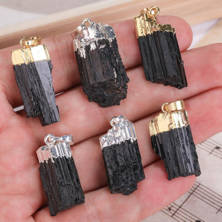 Natural Tourmaline Nugget Pendant Wholesale