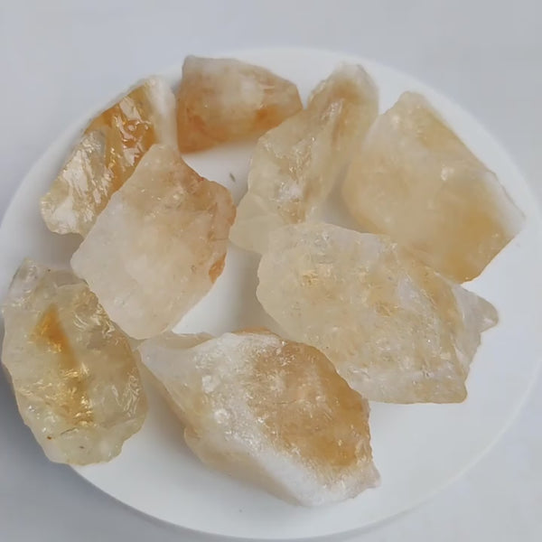 2-7cm citrine rock