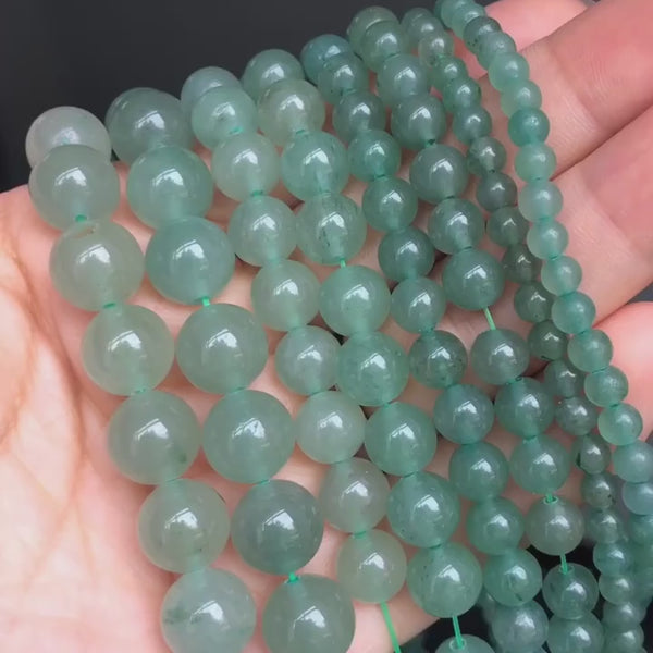 4/6/8/10/12mm aventurine beads