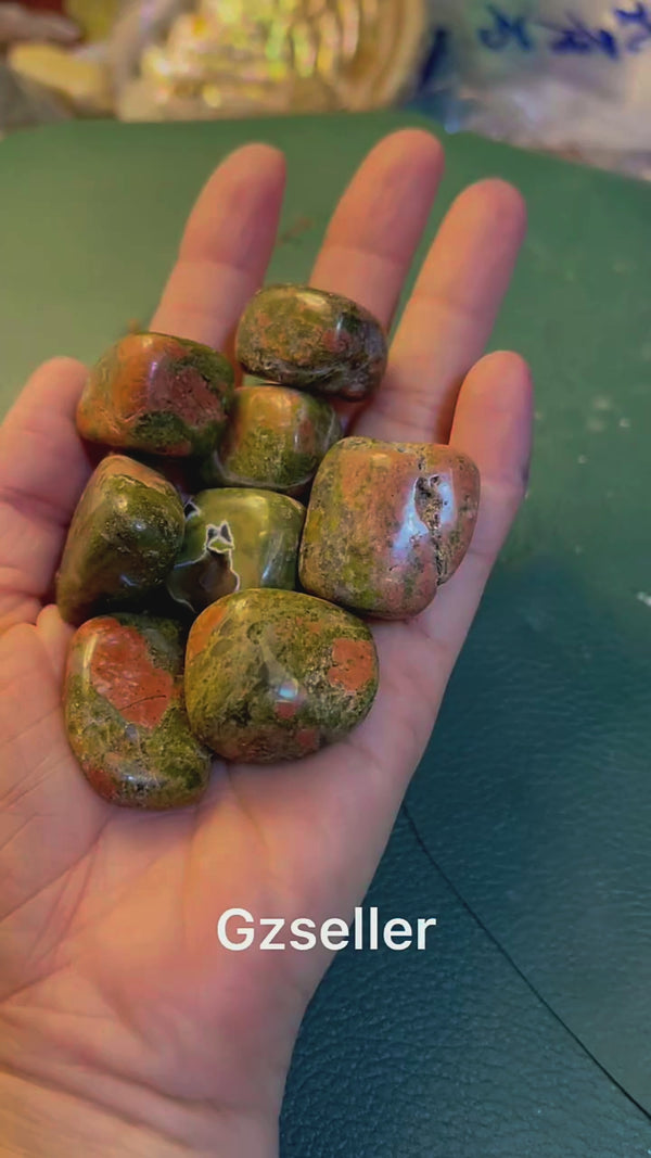 100g 2-3cm unakite stone