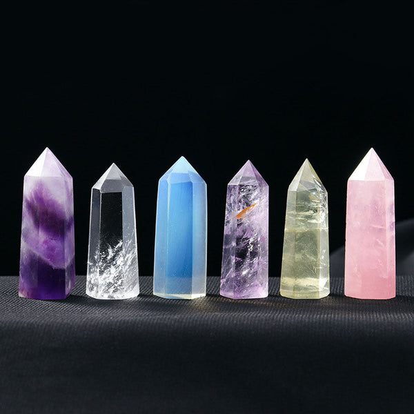 High quality healing crystal tower 7-9cm