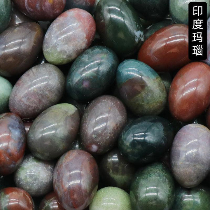 30Mm Small Egg Shaped Crystal Jade Egg - MLD Wholesale Crystals