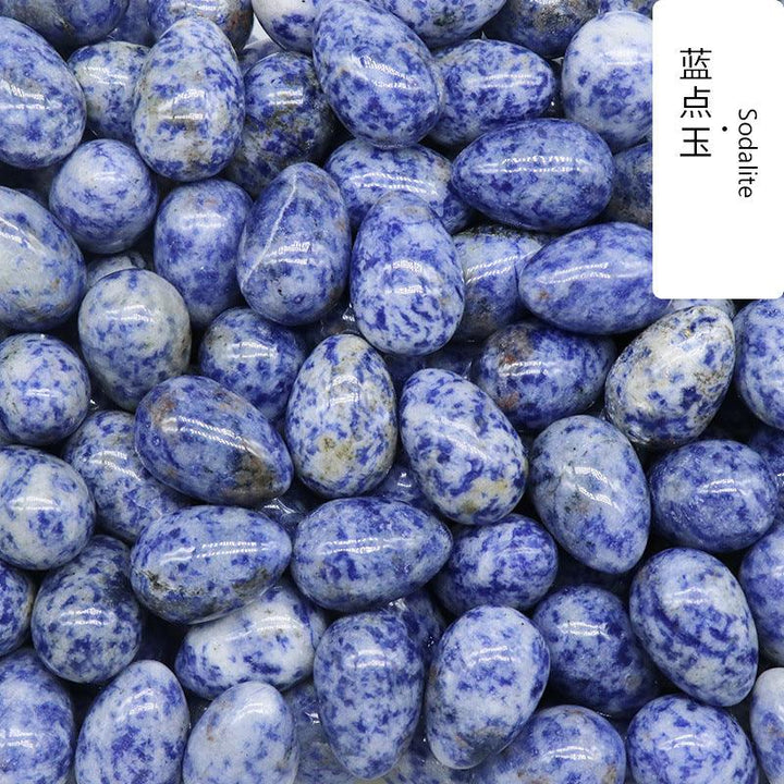 30Mm Small Egg Shaped Crystal Jade Egg - MLD Wholesale Crystals