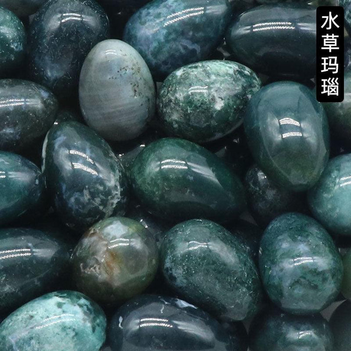 30Mm Small Egg Shaped Crystal Jade Egg - MLD Wholesale Crystals