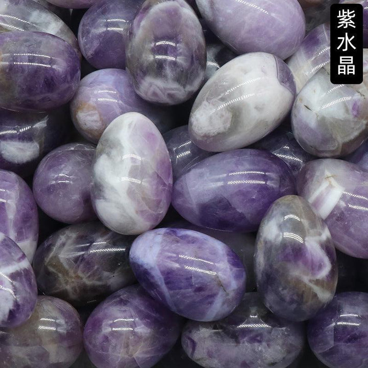 30Mm Small Egg Shaped Crystal Jade Egg - MLD Wholesale Crystals