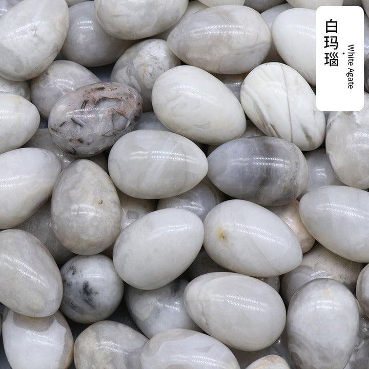 30Mm Small Egg Shaped Crystal Jade Egg - MLD Wholesale Crystals