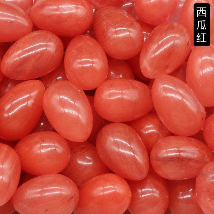 30Mm Small Egg Shaped Crystal Jade Egg - MLD Wholesale Crystals